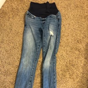 Gap maternity jeans
